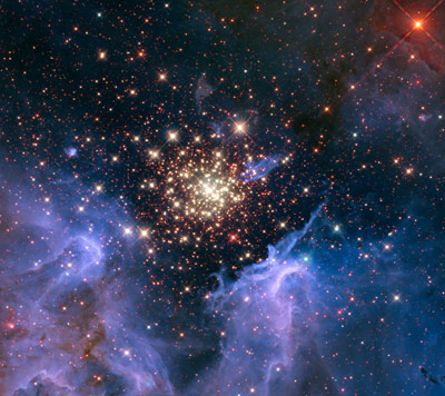 Star burst cluster