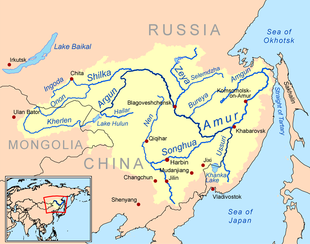 Volga River Russia Map
