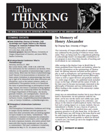 Thinking Duck, Fall 2006 Issue