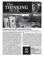 Thinking Duck, Fall 2007 Issue