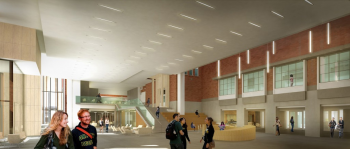 Erb Memorial Union Renovation Rendering