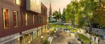 Erb Memorial Union Renovation Rendering