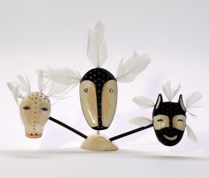 Arctic masks in the Jensen Collection