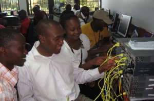 Image shows workshop group activity in Kenya