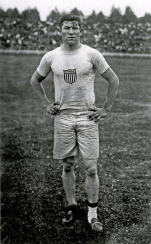 Thorpe in Olympic Uniform
