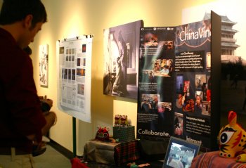 Poster exhibit at 2011 Research Forum