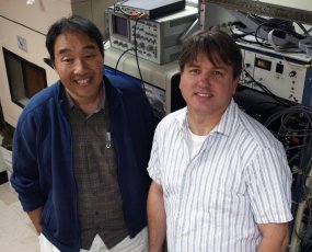 image of Terry Takahashi, left, and Brian Nelson