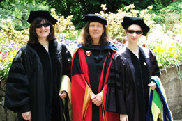 graduation 2006: Lisa Cromer, Rose Barlow