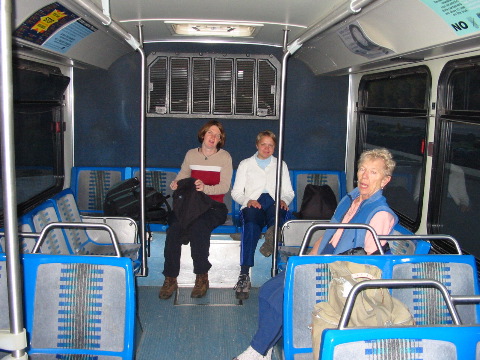 total bus fare: zero for members of the university! 