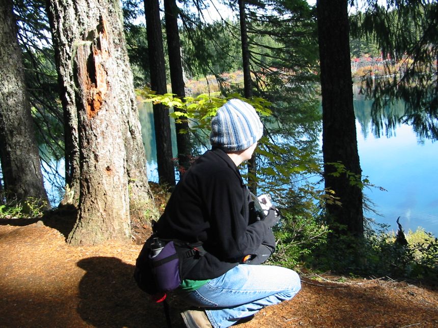 Pam, Studentin der Anglistik an der UO