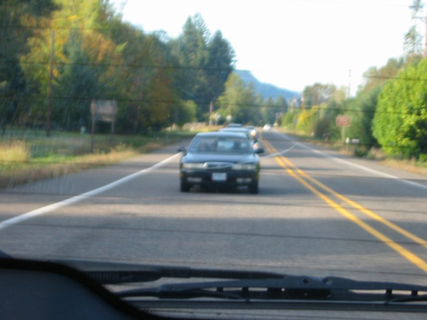 ...und Chip, Pamela und Janet hinter uns