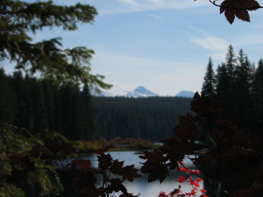 Die Drei Schwestern am Horizont