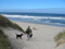 ...runter zum Strand
