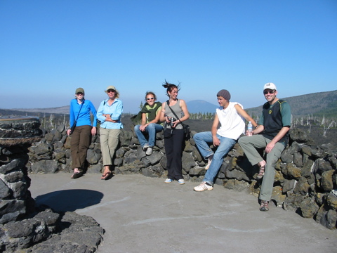 on top of the Observatory