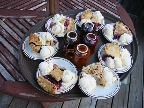 ...pies a la mode, of course!