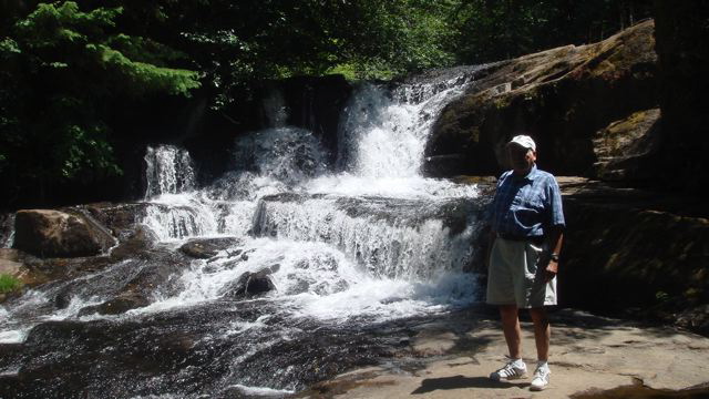 Kurt next to the water...