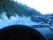 first snow on McKenzie Pass highway
