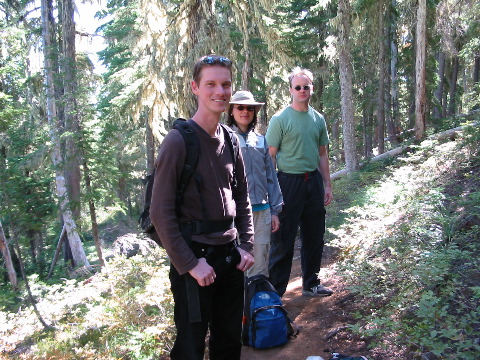 on Scott Mountain trail