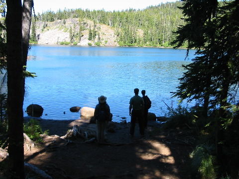 first stop: Benson Lake