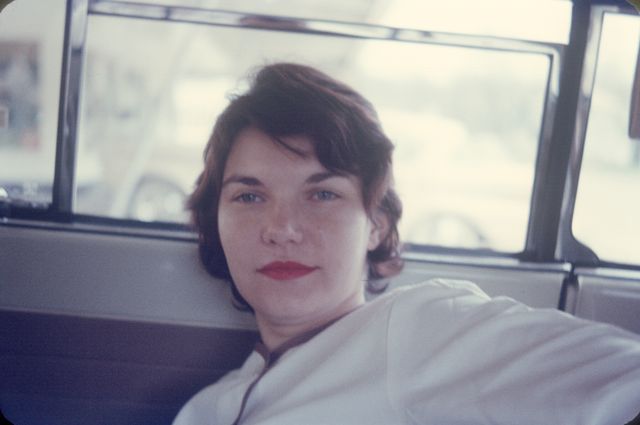 11. She loved that car!