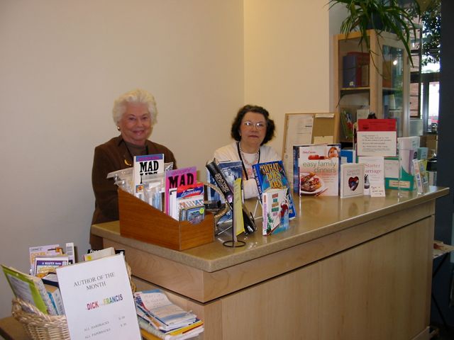 22. Carol enjoyed volunteering at the information desk of SHO in the Hult Center and in the Second Hand Prose Bookstore inside the Eugene Public Libra