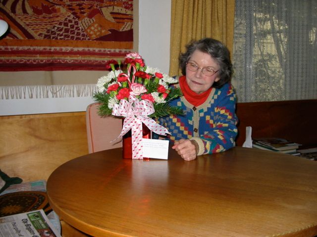 31. December 2009: flowers for Christmas