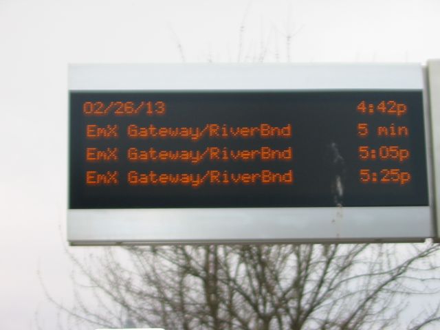 Minuten bis zum nächsten Bus