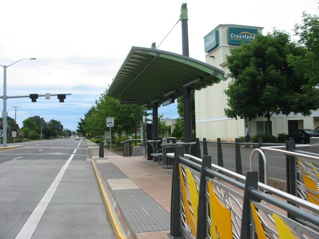 Blick entlang der Harlow Road