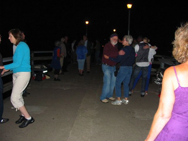 Geoff and Nola in the back...