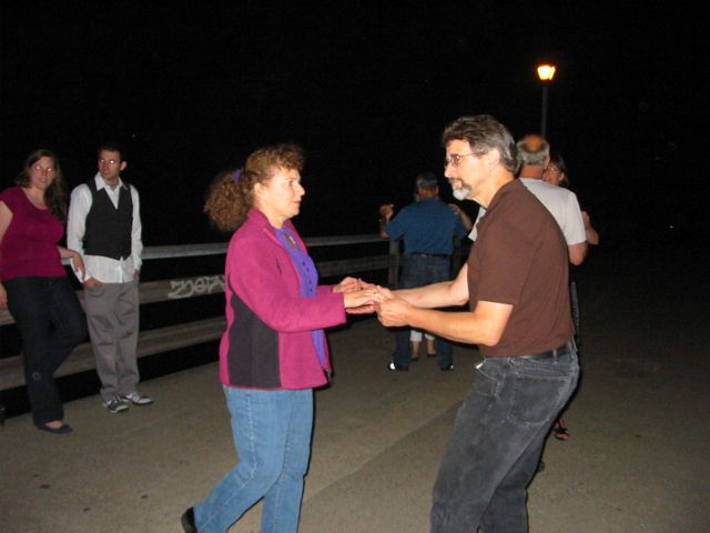 Lisa and dance partner