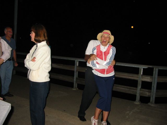 Michelle getting a Zydeco tickle