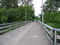 The Greenway bike bridge: east end