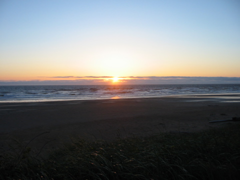 Sonnenuntergang im Pazifik