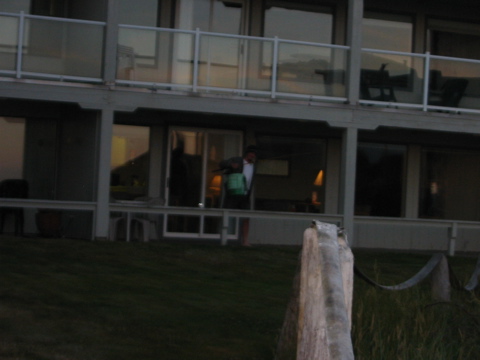 die Ferienwohnung von au&szlig;en