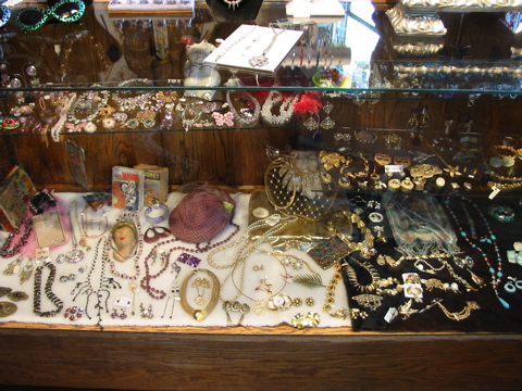 in einem kleinen Juweliergeschäft in Florence