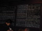 die "Speisekarte" im Restaurant in Florence