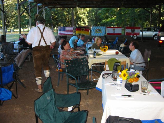 Oktoberfest bei Monika in Dexter am 25. September 2010