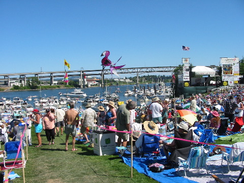 Pictures from the Waterfront Blues Festival in Portland Saturday, July 1, 2006