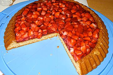 Erdbeerkuchen
