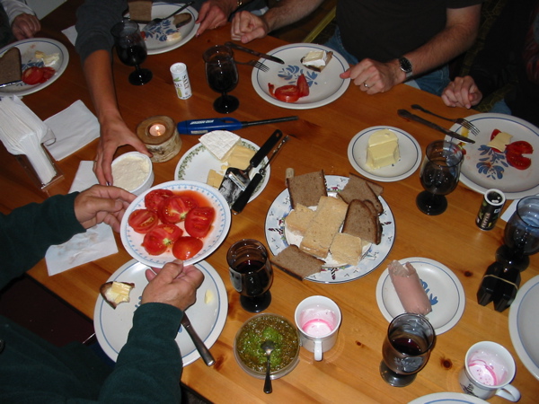 das Abendbrot