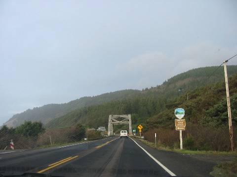 Achtung: Tenmile Creek Br&uuml;cke