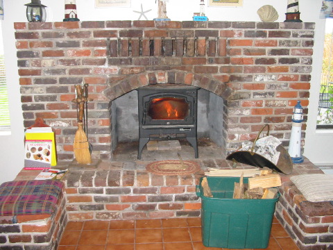 Rudi hat das Feuer angemacht