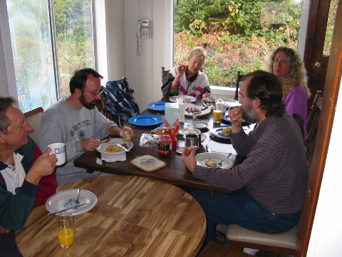 zum Fr&uuml;hst&uuml;ck gab es u.a....