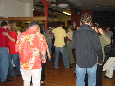 the dance floor is filling up...