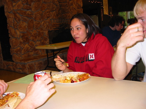 Na, schmeckt's, Cara?