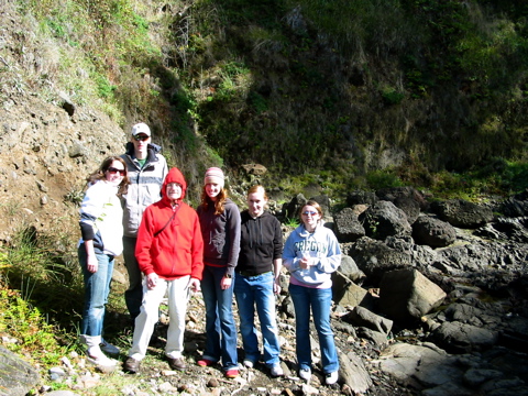 L-->R: Hollie,AJ,Helmut,Jana,Ariana,Katrina
