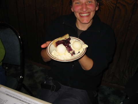 Jeannettes Beeren "pie" a la mode