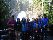 The whole group, at Sahalie Falls