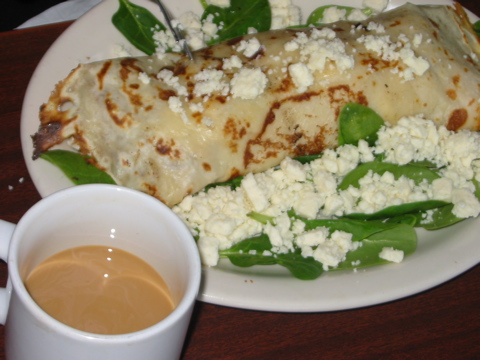 Nicole's crepe ($2,50)