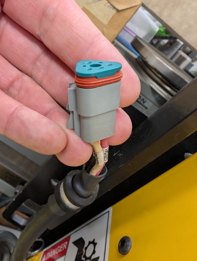 Photo 2: same connector, second angle